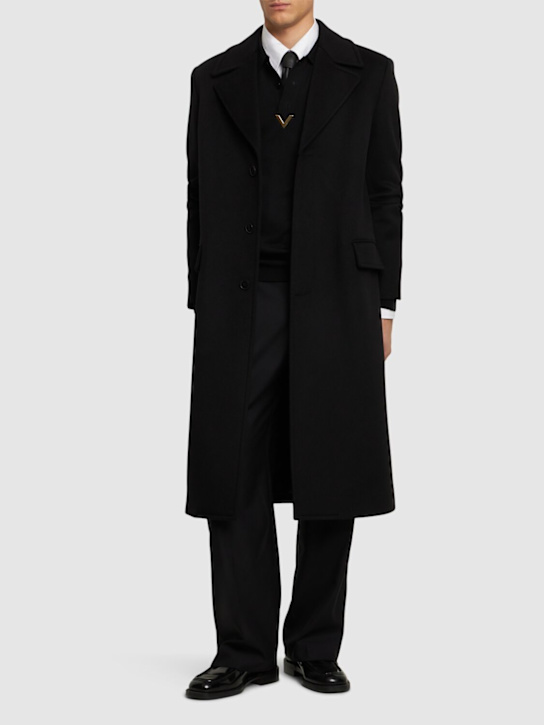 Luisaviaroma Cappotto in lana e cashmere Vendita Calda