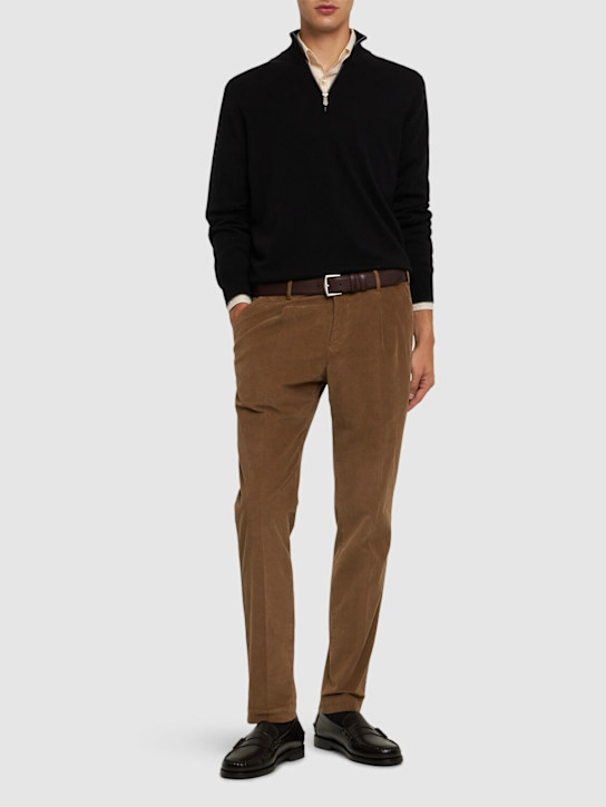 Luisaviaroma Pantaloni Master in misto raso di cotone stretch Negozio