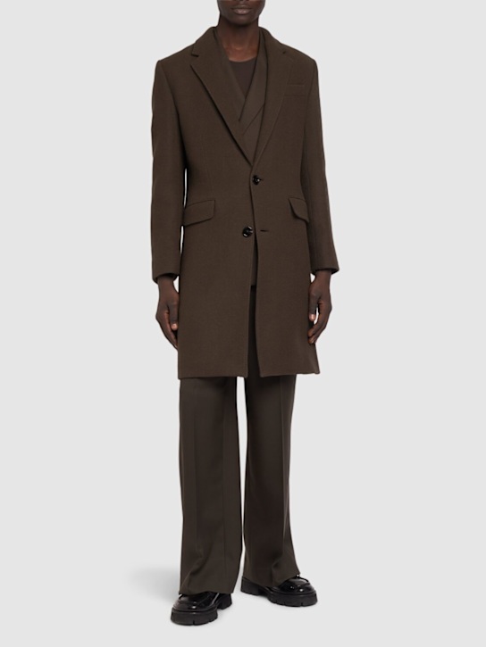 Luisaviaroma Cappotto monopetto in lana Black Friday