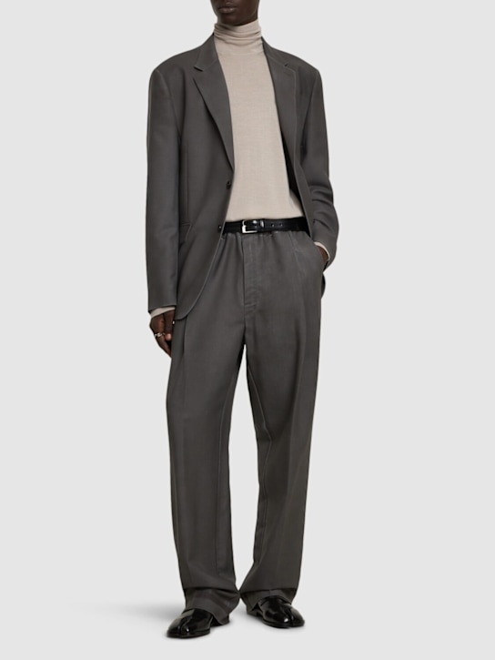 Luisaviaroma Pantaloni in lana e mohair Offerta San Valentino