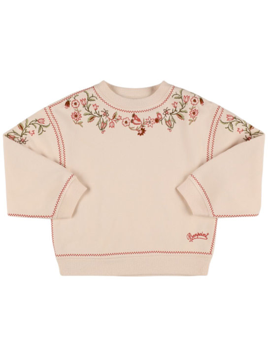 Luisaviaroma Felpa in cotone con ricami Lightning offer