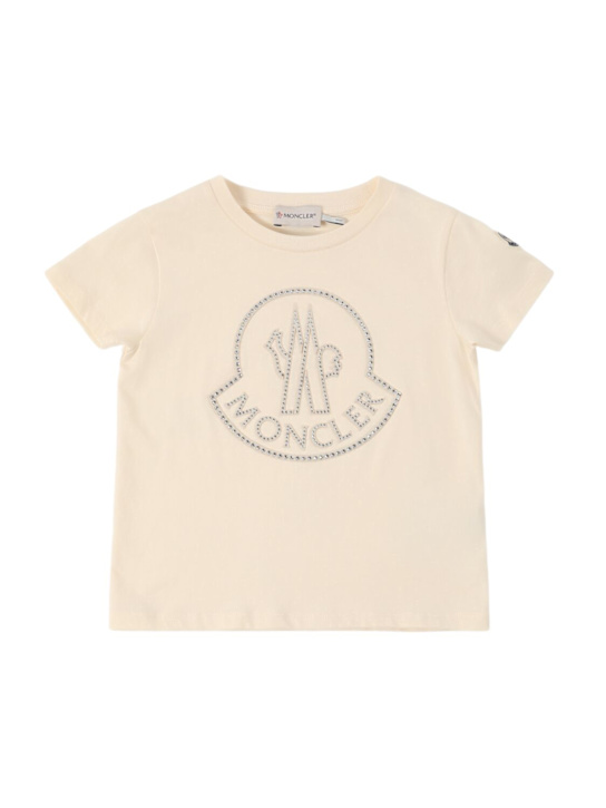 Luisaviaroma Crystal logo cotton t-shirt ACQUISTA ORA