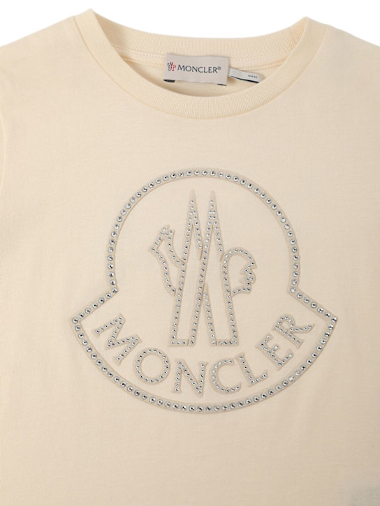 Luisaviaroma Crystal logo cotton t-shirt ACQUISTA ORA