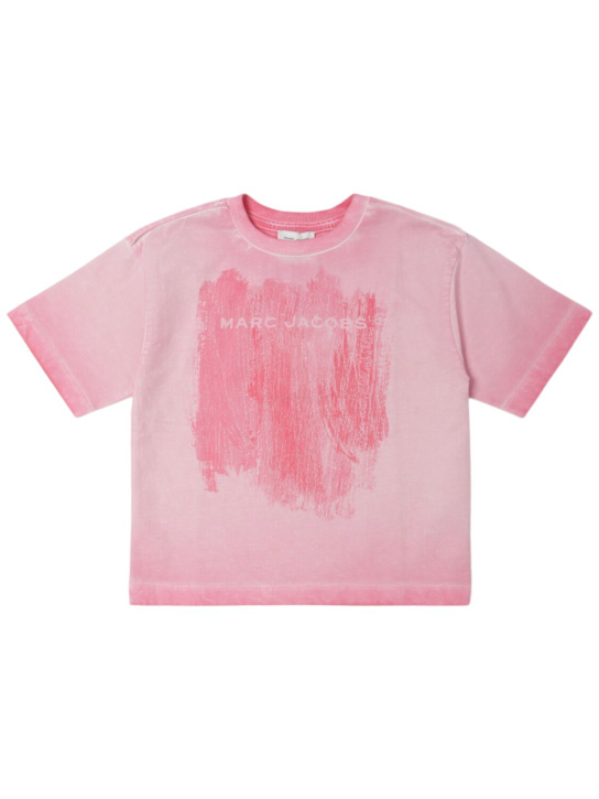 Luisaviaroma T-shirt in jersey di cotone stampato Trasporto libero internazionale
