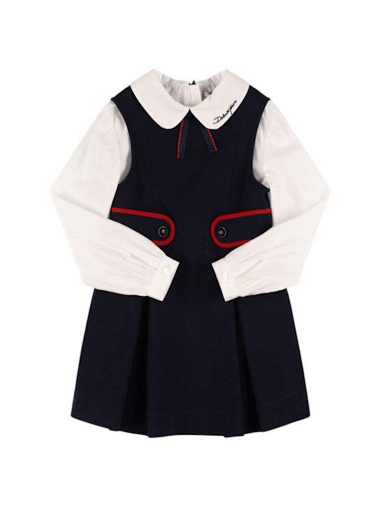 Luisaviaroma Vestito in misto cotone interlock In vendita
