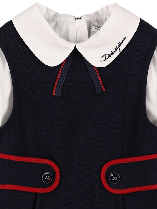 Luisaviaroma Vestito in misto cotone interlock In vendita
