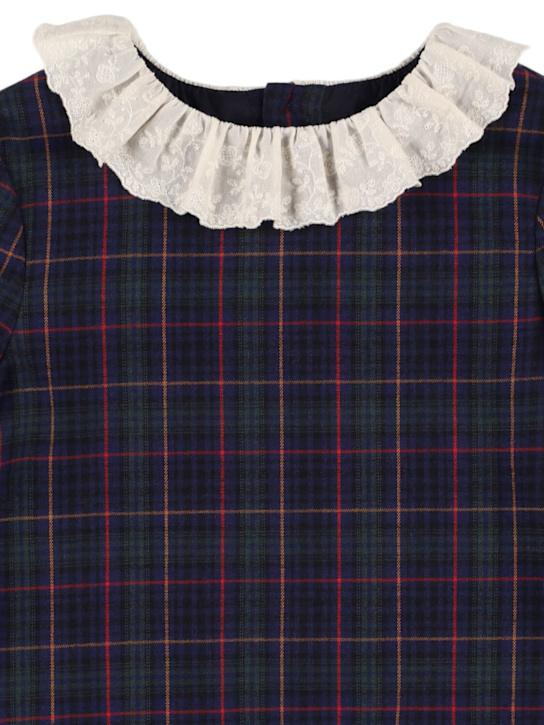 Luisaviaroma Vestito in cotone check Outlet
