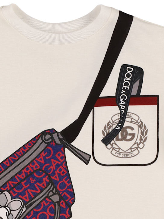 Luisaviaroma T-shirt in jersey di cotone stampato Nuova