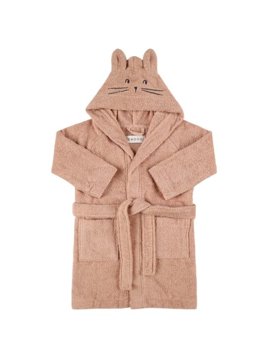 Luisaviaroma Accappatoio in cotone organico con cappuccio Offerta speciale