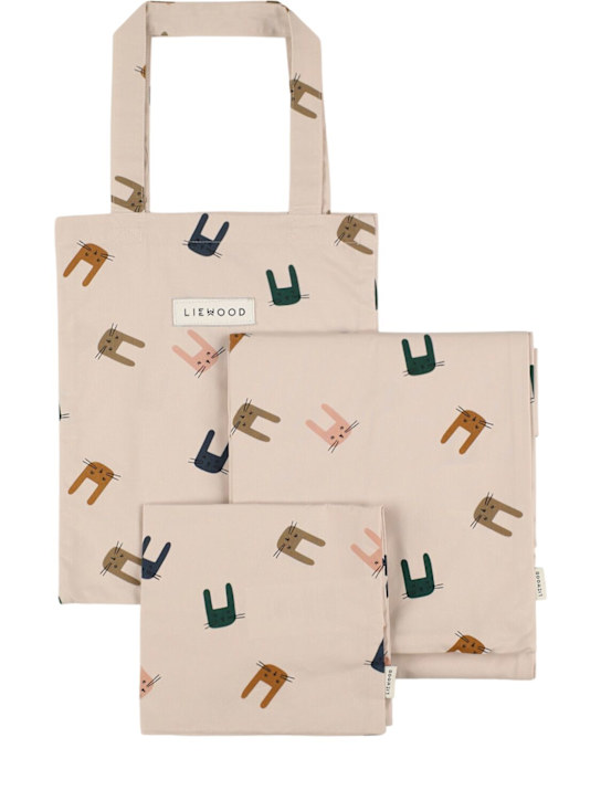 Luisaviaroma Set letto Bunny in cotone organico stampato Fino al 55% di sconto