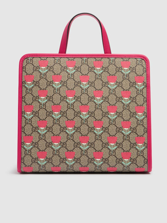 Luisaviaroma Borsa shopping in tessuto GG Campanula Duty-free