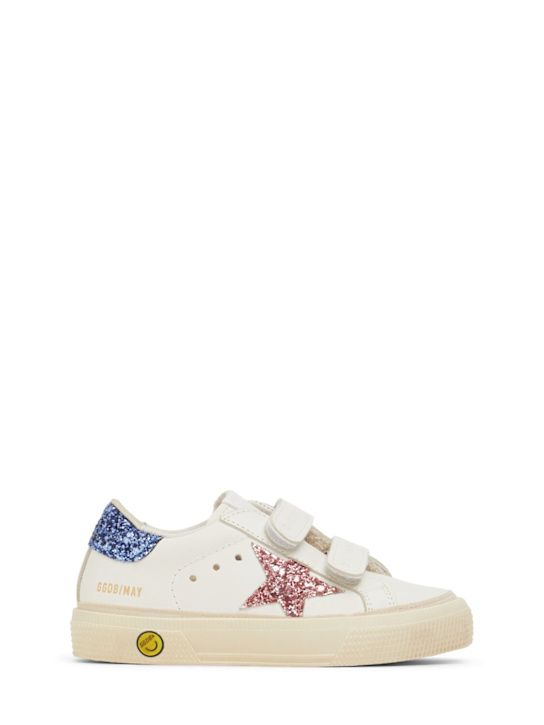 Luisaviaroma Sneaker May School in pelle con glitter I Più Venduti