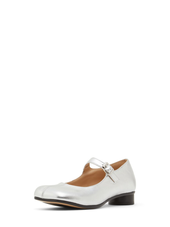 Luisaviaroma Ballerine in pelle con logo Shopping online