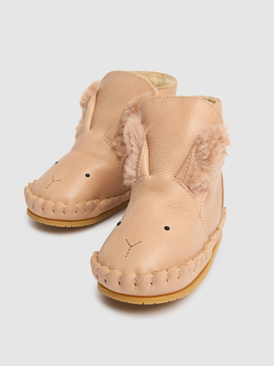 Luisaviaroma Stivaletti Bunny in pelle / orecchie Latest fashion