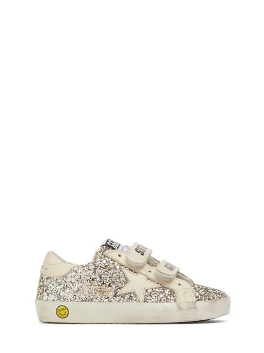 Luisaviaroma Sneakers Old School in pelle con glitter Lightning offer