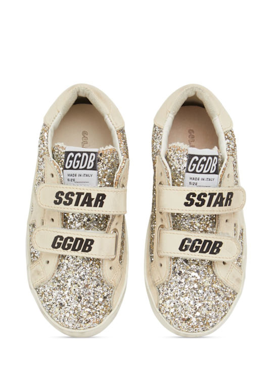 Luisaviaroma Sneakers Old School in pelle con glitter Lightning offer
