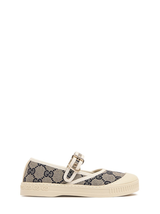 Luisaviaroma Ballerine originali in misto cotone GG Comprane uno, ottenene uno gratis
