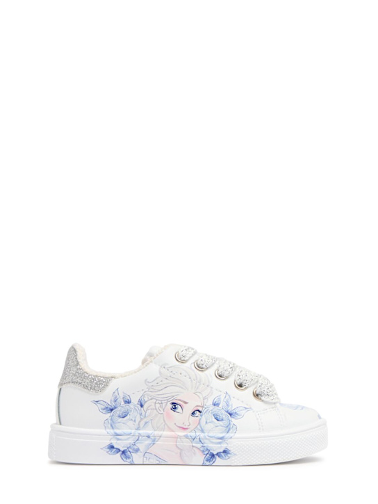 Luisaviaroma Sneakers in pelle stampa Frozen Latest stili