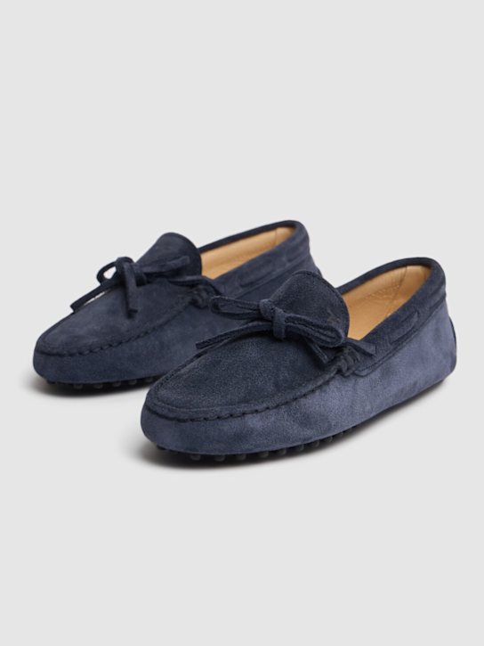 Luisaviaroma Mocassini Gommino in camoscio con lacci Fino al 65% di sconto