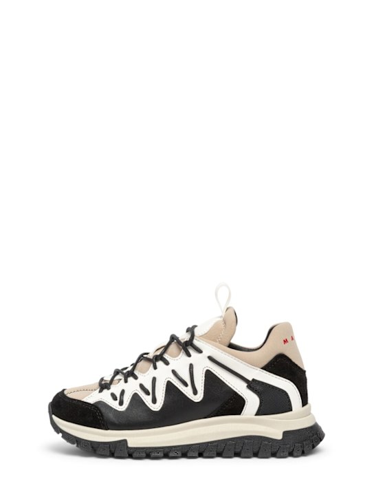 Luisaviaroma Sneakers in pelle e nylon Fino al 55% di sconto