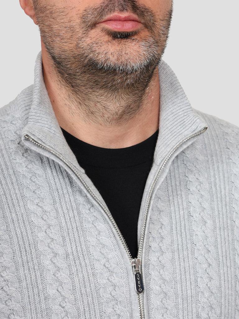 Svevo Giubbotto 100% Cashmere Grigio Soddisfazione Garantita
