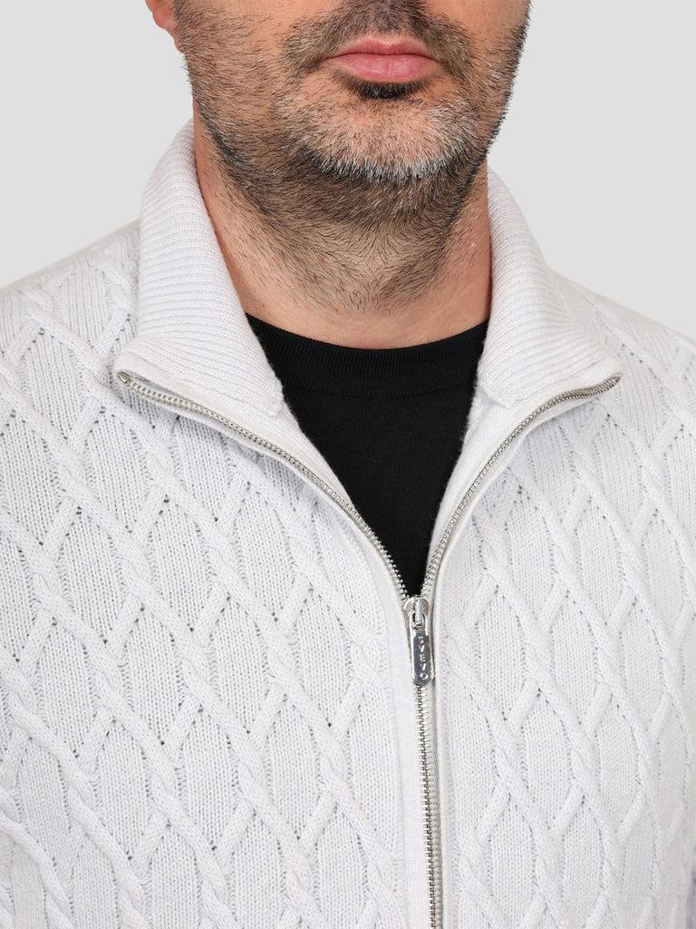 Svevo Giubbotto in Cashmere Vapore Sottocosto
