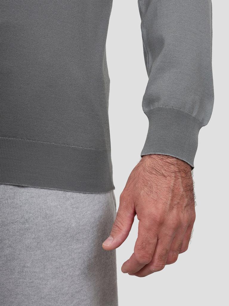 Svevo Lupetto Lana Merino Superfine 160's Grigio Outlet