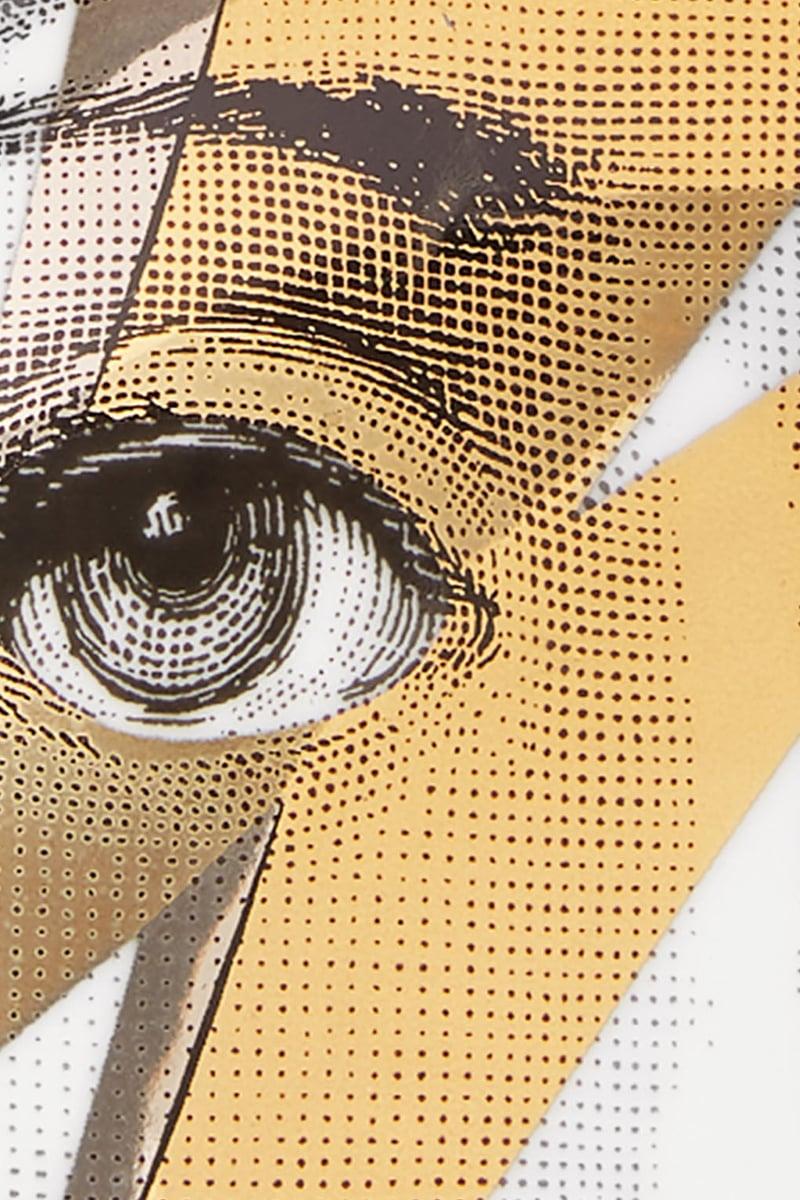 FORNASETTI posacenere rotondo Tema e Variazioni N° 375 in porcellana Offerte