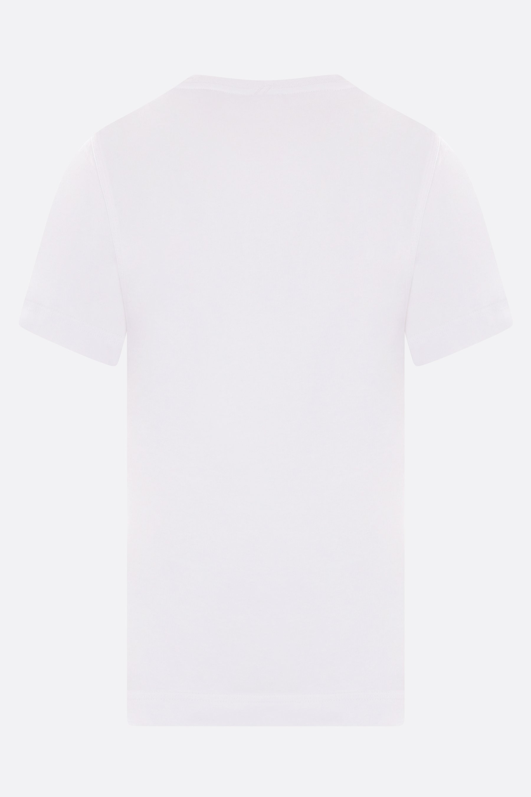 BURBERRY t-shirt in cotone stampa Knight Sconto