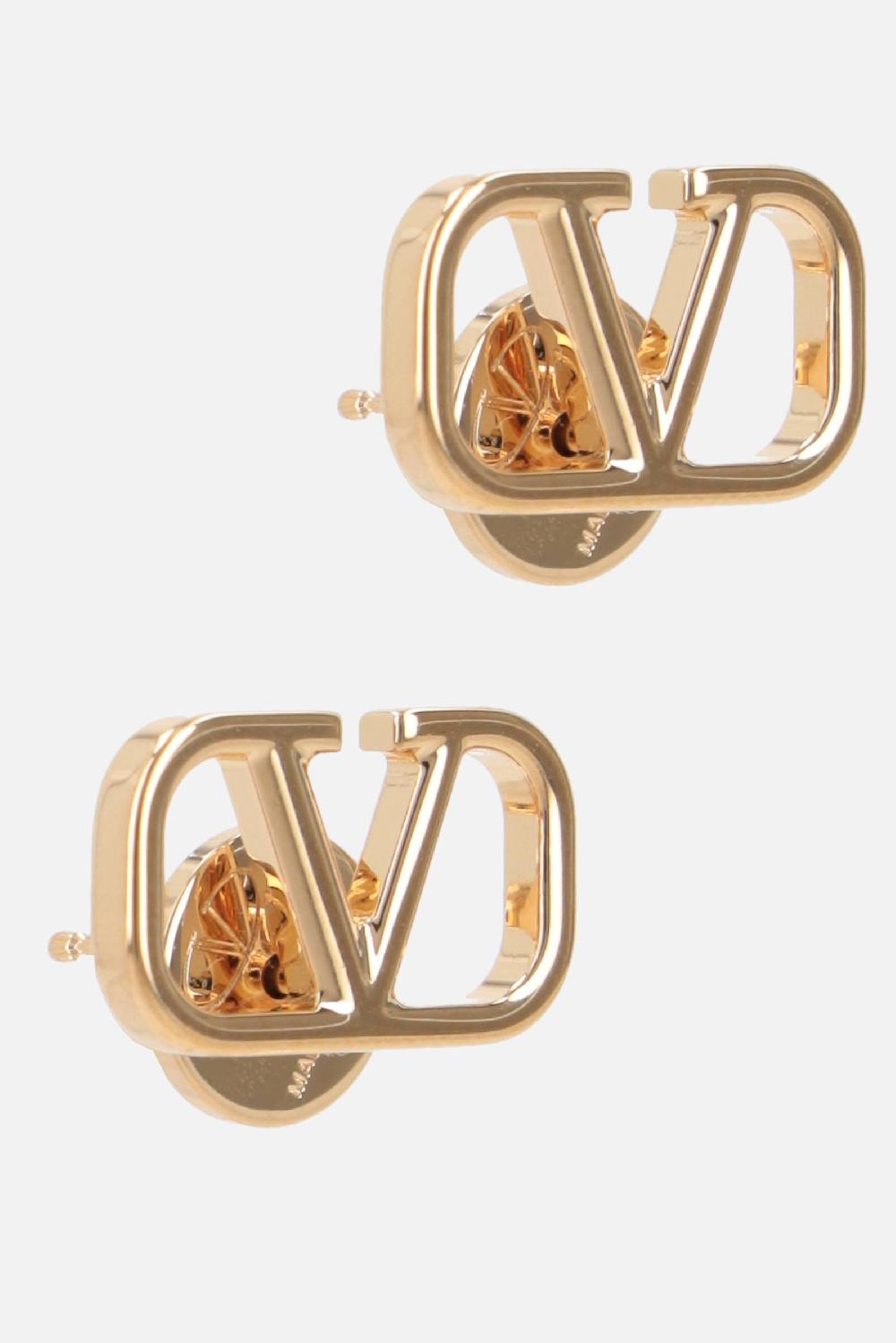 VALENTINO GARAVANI orecchini VLogo Signature in metallo Pezzi Unici