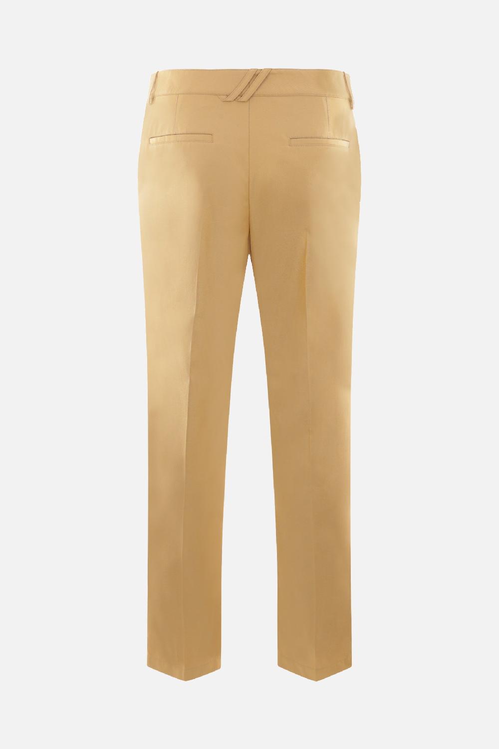 BURBERRY pantalone chino in twill di cotone Offerta temporanea