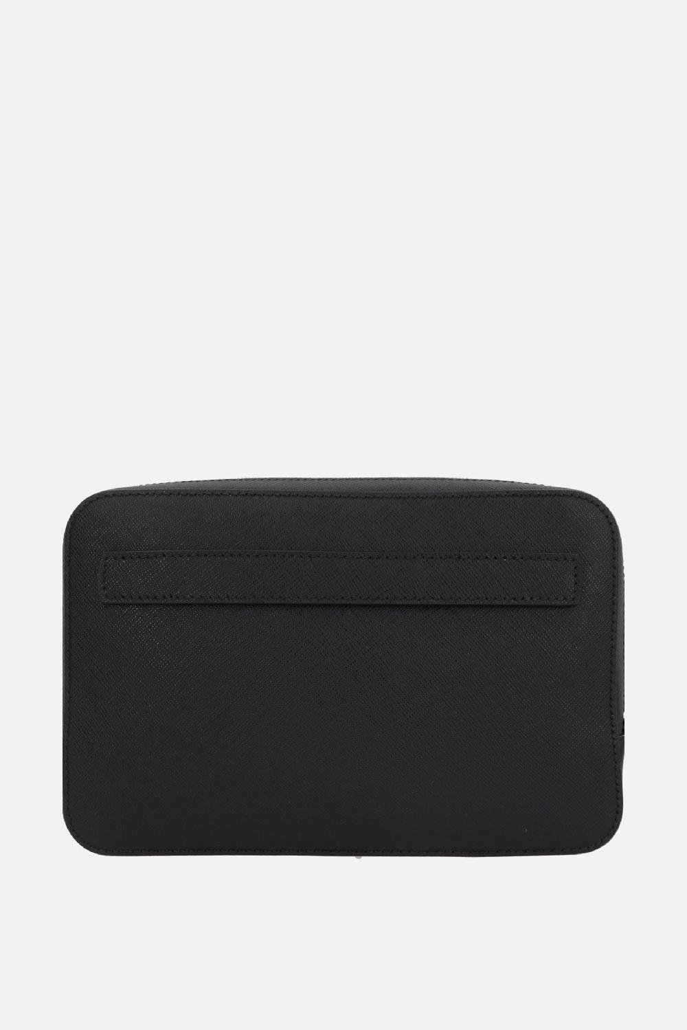 PRADA clutch in pelle Saffiano Italia