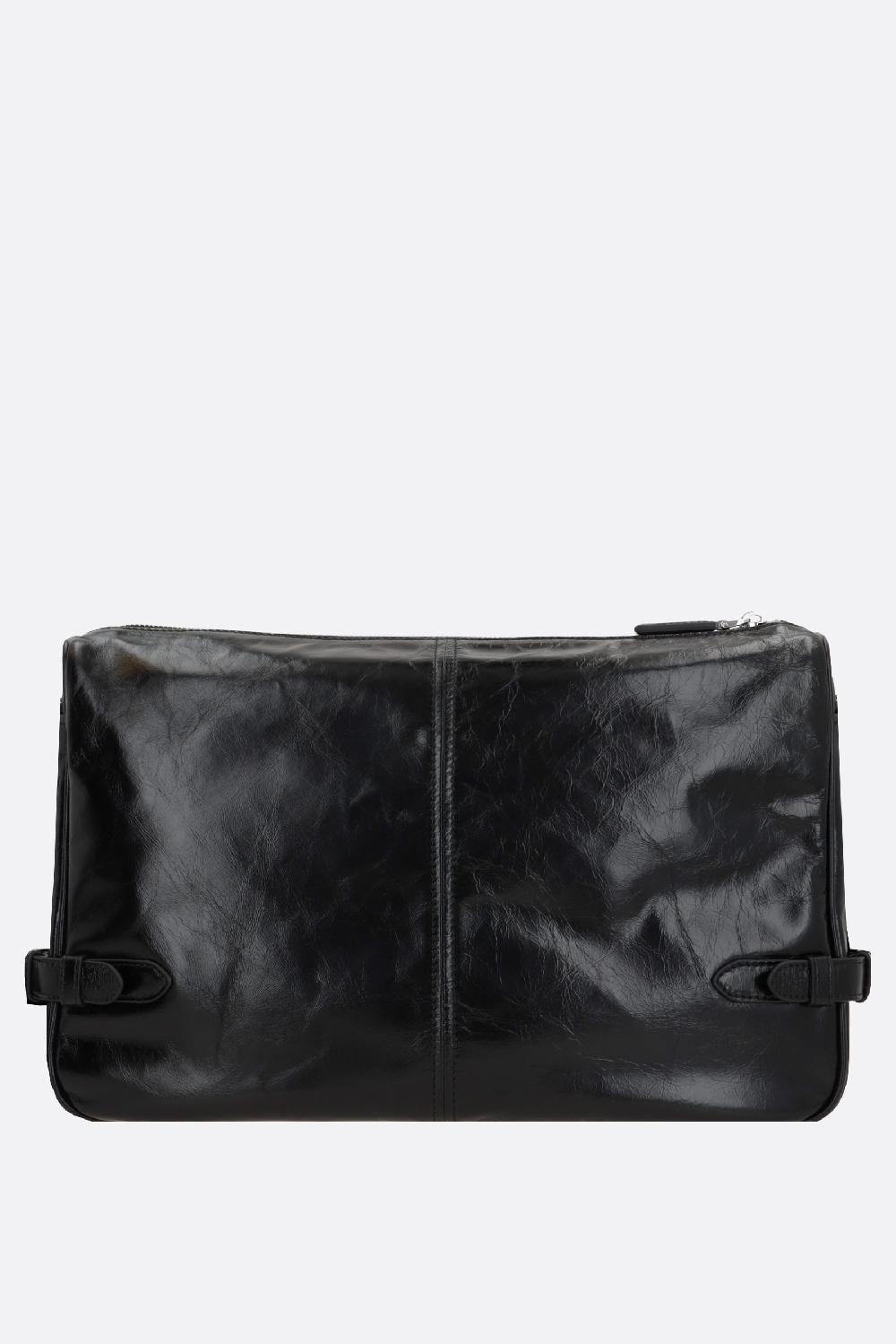 PRADA borsa messenger in pelle Soft Lux In Linea