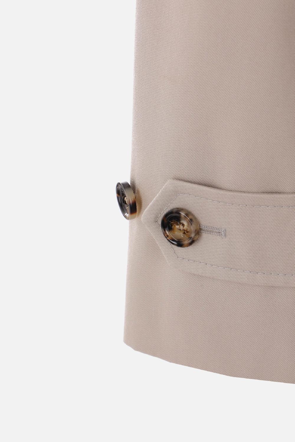 BURBERRY soprabito in misto cotone Promozione