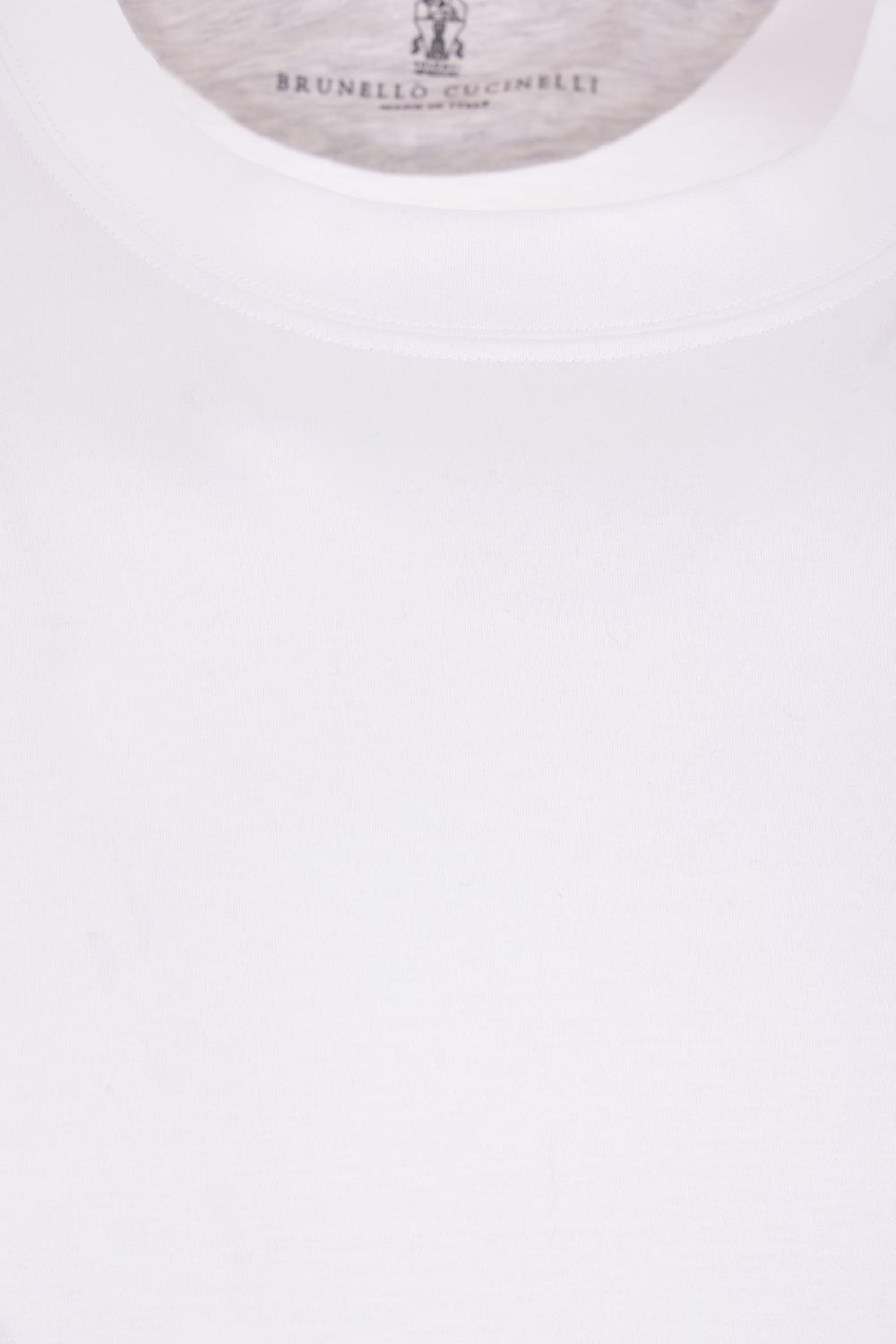 BRUNELLO CUCINELLI t-shirt in cotone Prezzo Ridotto