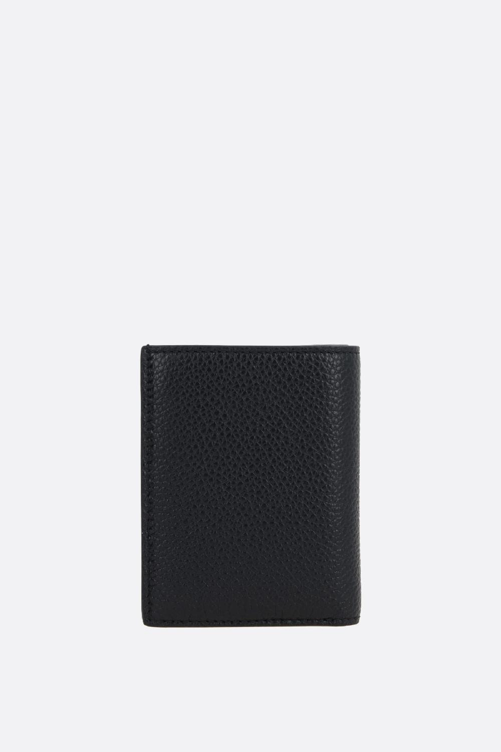 TOM FORD porta carte a libro in pelle martellata Hotsell