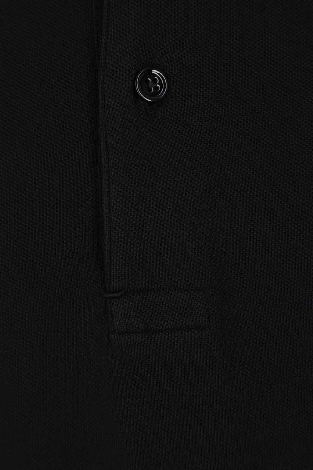 TOM FORD polo in piquet con ricamo logo Vendite Flash
