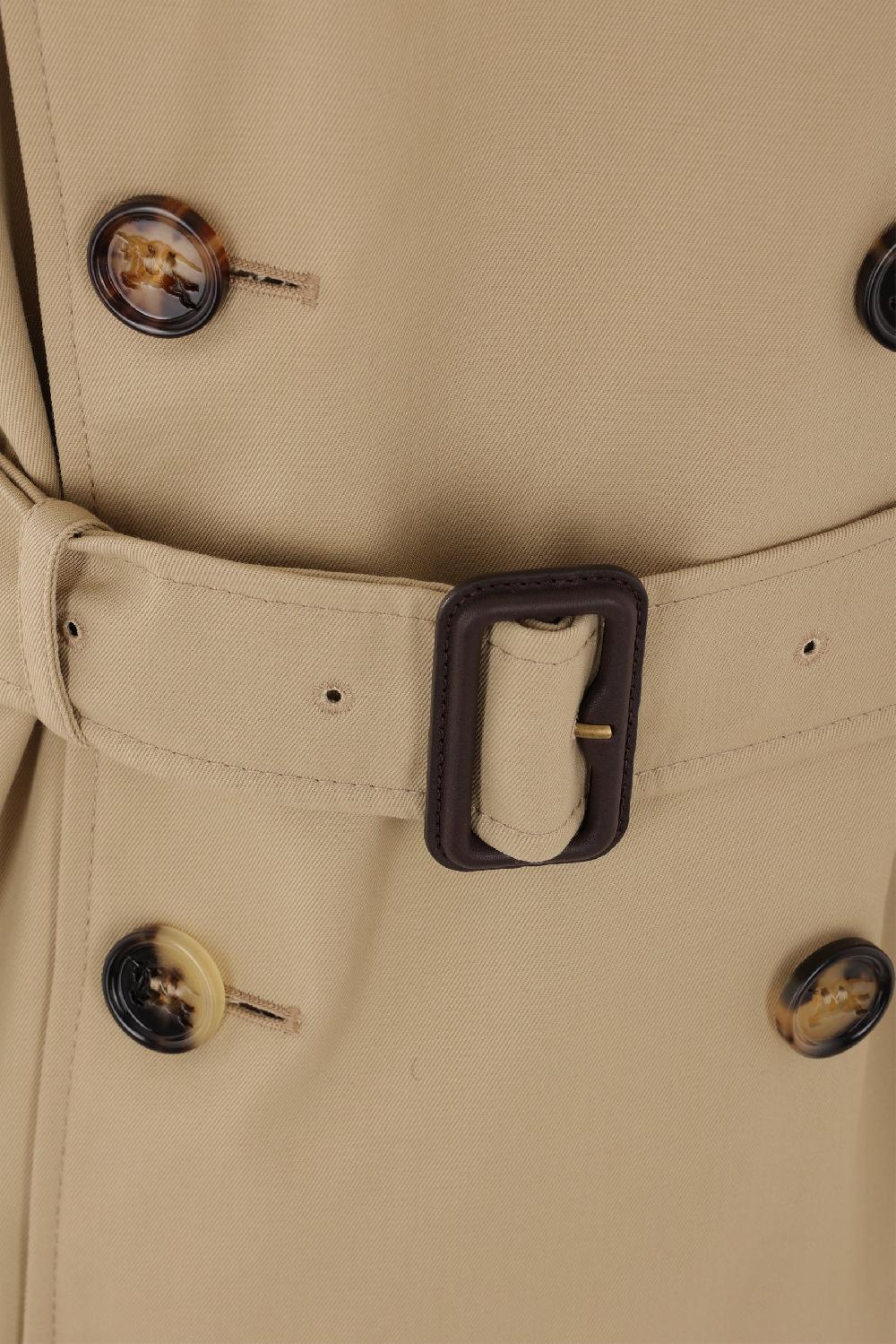 BURBERRY trench corto in misto cotone Moda