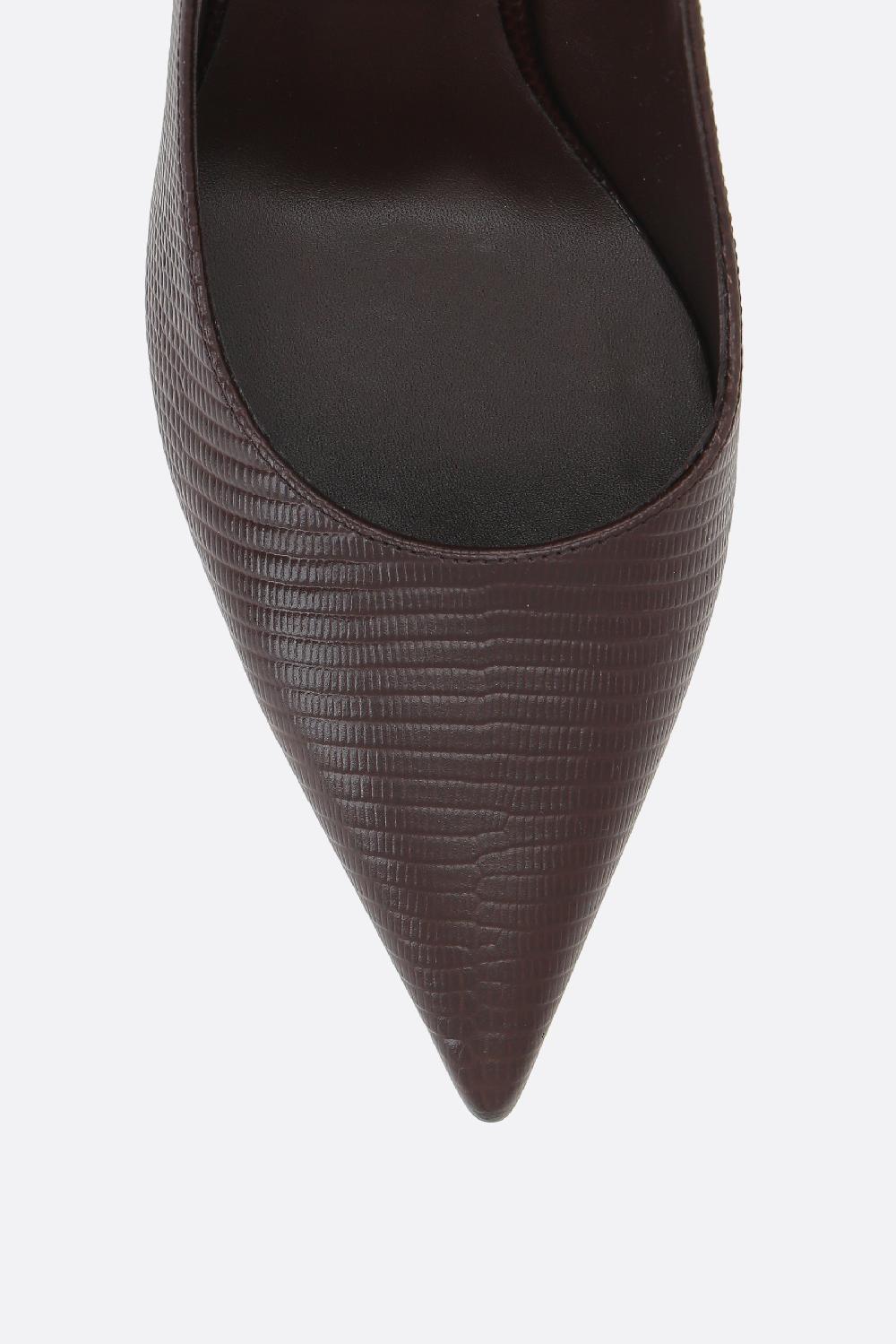 JIMMY CHOO décolleté Love in pelle stampa lucertola 2025