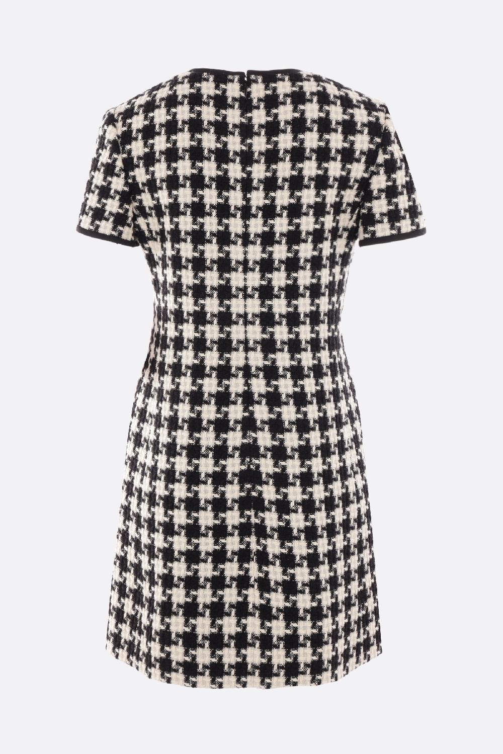 VALENTINO GARAVANI miniabito in Damier Light Tweed Vendita