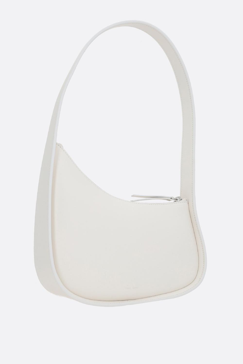 THE ROW borsa a spalla Half Moon in pelle liscia Promozione