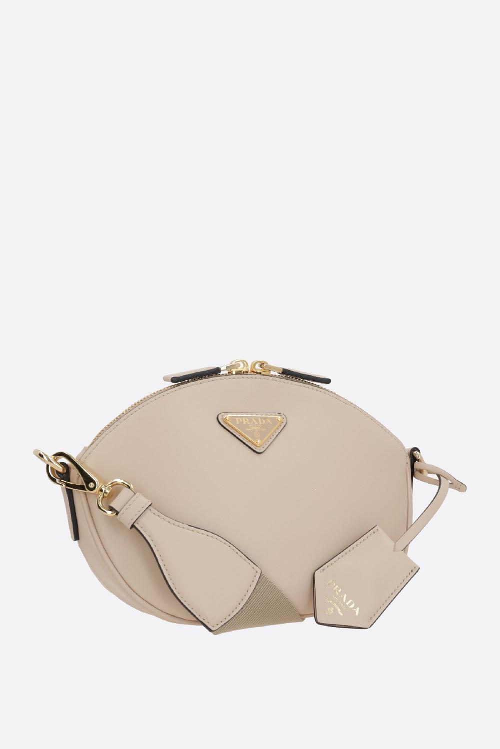 PRADA borsa a spalla mini in pelle City Spedizione Gratuita
