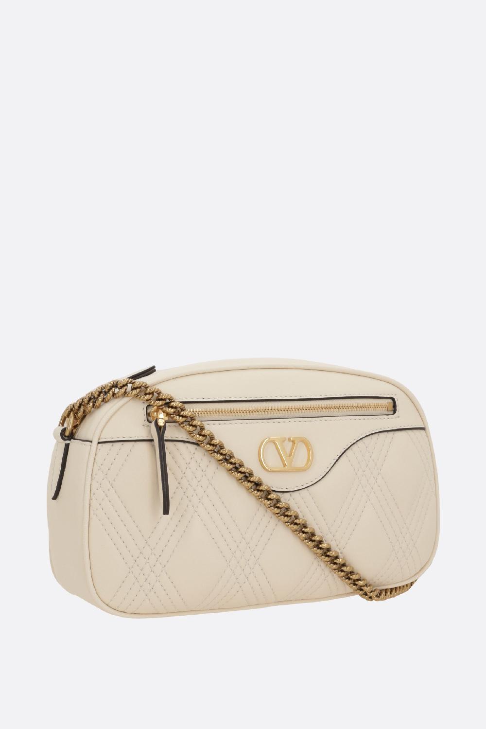 VALENTINO GARAVANI borsa a spalla Quiltie 67 in nappa matelassé Prezzo Ridotto