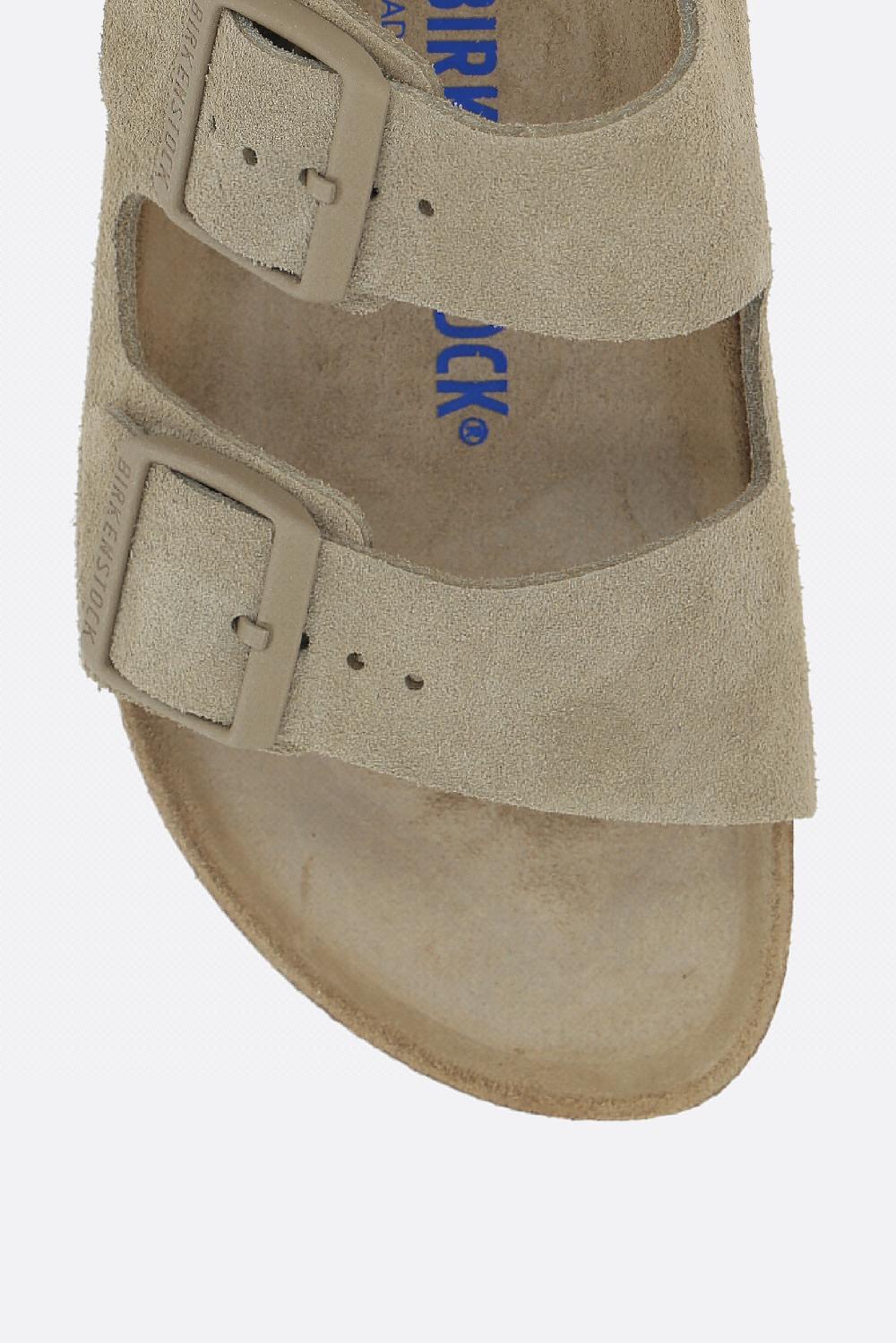 BIRKENSTOCK sandalo flat Arizona BS in suede (Narrow Fit) Outlet