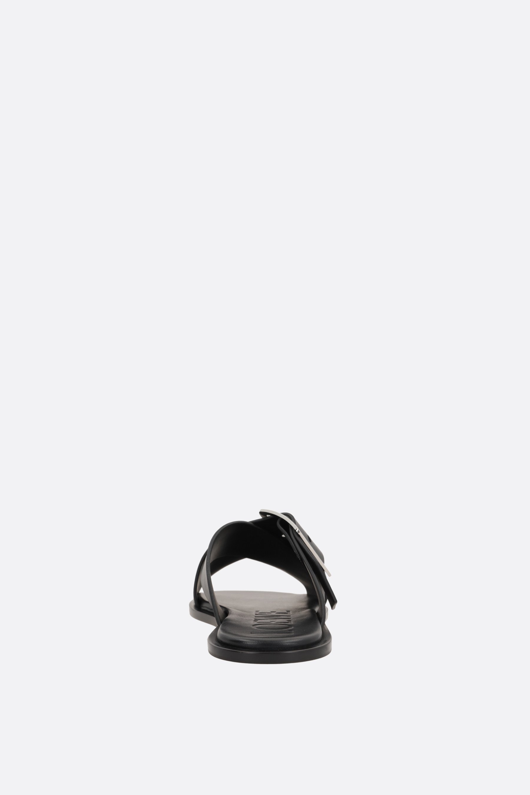 LOEWE sandalo flat Petal Belt in pelle liscia Saldi