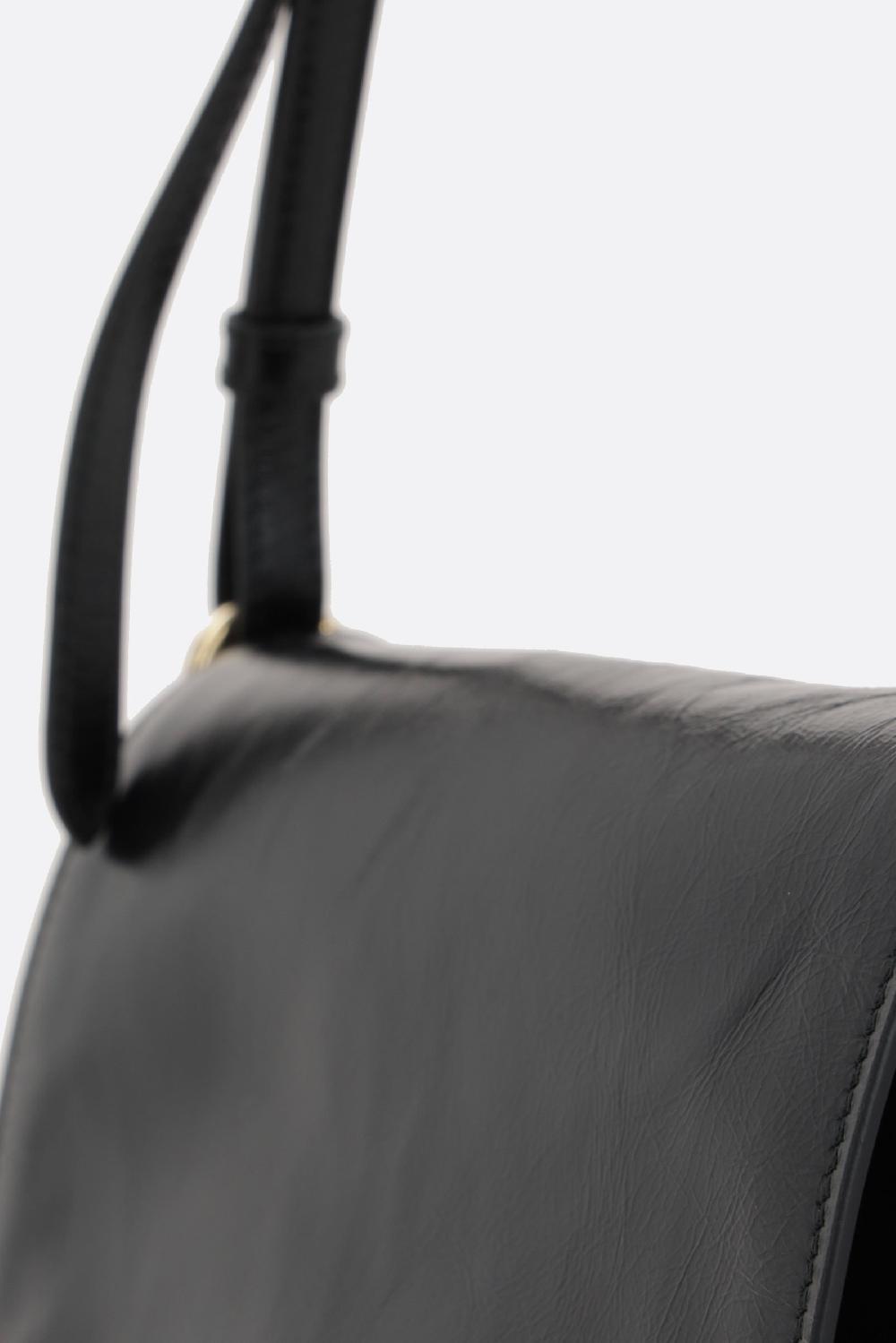 PRADA borsa a spalla in pelle Soft Lux Vendita Calda