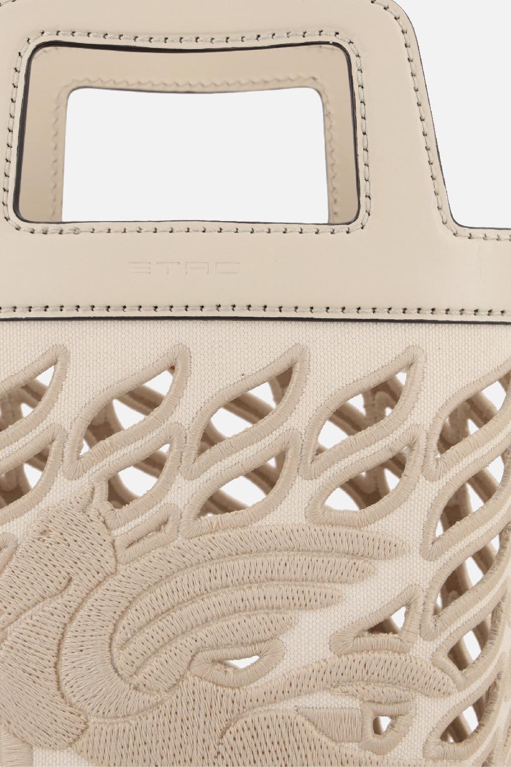 ETRO borsa a secchiello Coffa in canvas Vendite Flash