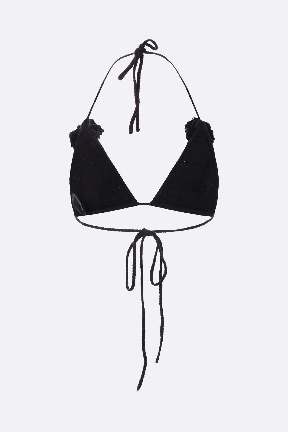 SELF PORTRAIT top bikini in crochet Moda