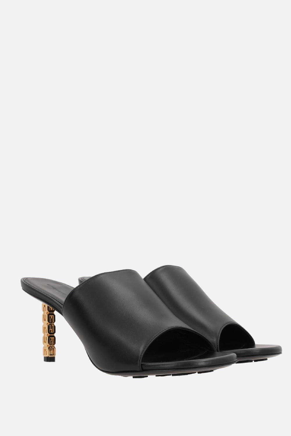 GIVENCHY sandalo G Cube in pelle liscia Latest fashion