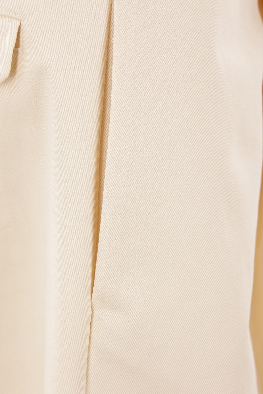 SIMONE ROCHA pantalone cropped a gamba larga in drill In Linea